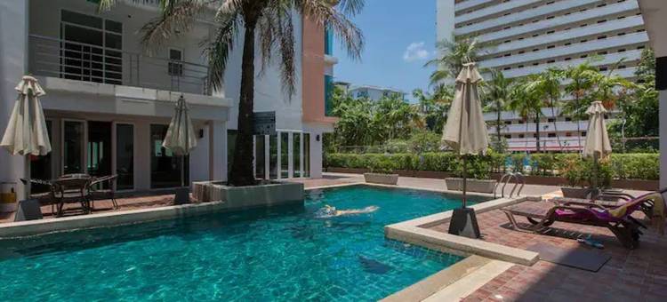 6-17 - 两卧室公寓带阳台和共享泳池(6-17 2bedrooms 2baths 1 Km Walking To Patong Beach)图片