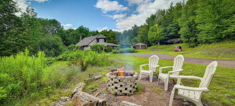 布卢姆维尔的卡茨基尔山小屋！(Catskills Mountain Cabin in Bloomville!)图片