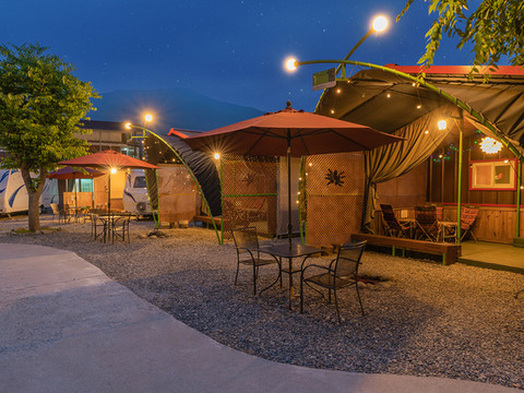 Gapyeong T N Pastel Glamping Caravan