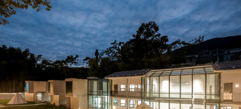 天台惑者山宿图片