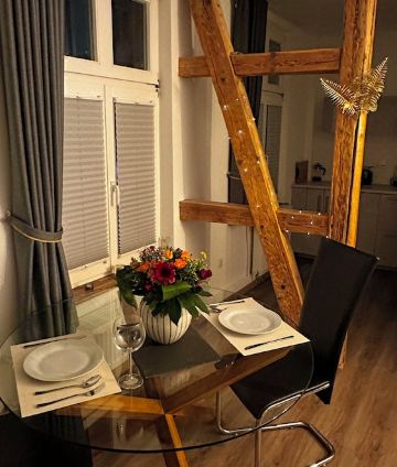 Apartment Mauerblick central location Smart TV Washer-dryer equipped kitchen Hotel Overview