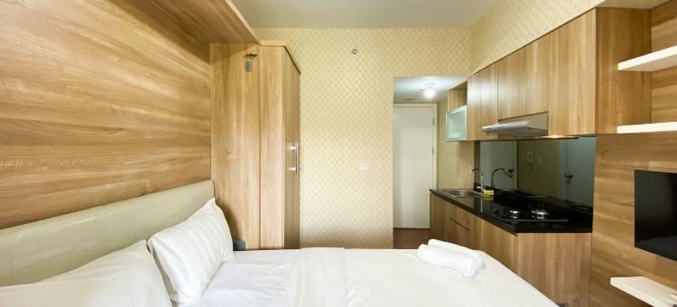 舒适的公寓房间在Springlake Summarecon Bekasi公寓(Cozy Stay Studio Room at Springlake Summarecon Bekasi Apartment)图片