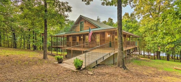 斯克兰顿的湖畔隐居处: 宽敞的露台(Lakefront Hideaway in Scranton Spacious Deck)图片