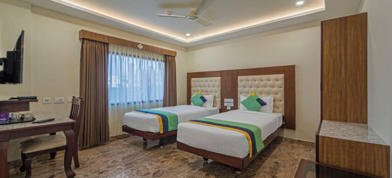 Treebo 阿拉维公寓，距离长廊海滩800米(Treebo Aaravi Residency, 800 Mtrs from Promenade Beach)图片