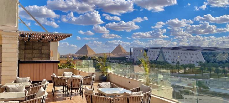 新博物馆旅馆金字塔景(New Museum ,Pyramids inn)图片