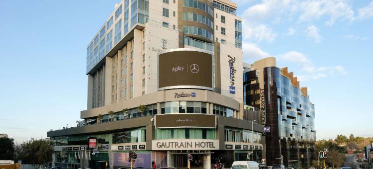 约翰内斯堡桑顿高特雷恩丽笙酒店(Radisson Blu Gautrain Hotel, Sandton Johannesburg)图片