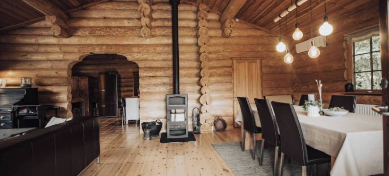 海峡湾舒适木屋隐居处 近海和森林 - 桑拿和户外生活(Fjordhygge - Authentic Wood Log Cabin Summerhouse Near Water, Fjord and Forest)图片