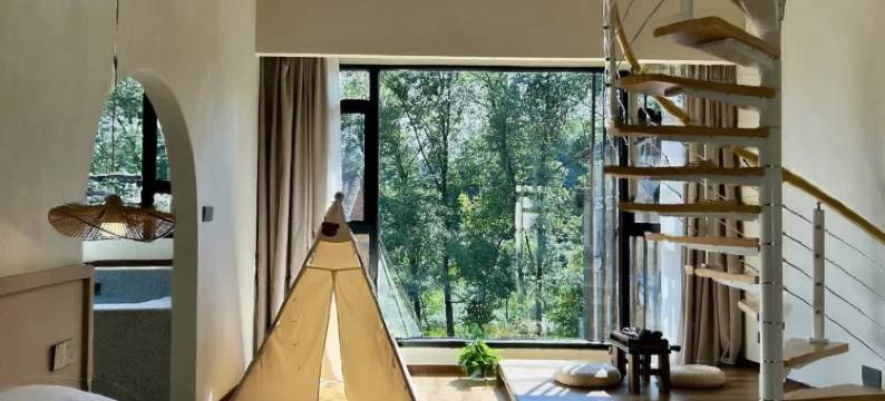 韩屋·井韵丨山涧竹林 · 新中式私汤古风美宿(上里古镇店)图片