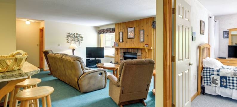 设施齐全的林肯住所：滑雪、游泳+钓鱼!(Well-Appointed Lincoln Abode Ski, Swim and Fish!)图片