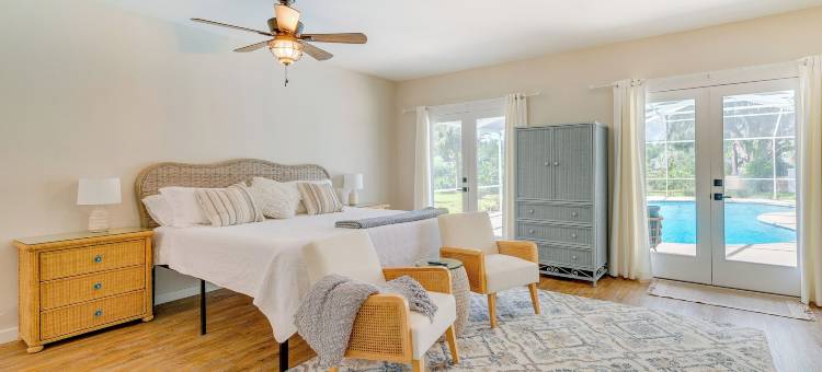 配有游泳池，带屏幕的Lanai的舒适奥卡拉避难所(Cozy Ocala Retreat w/ Pool, Screened Lanai!)图片