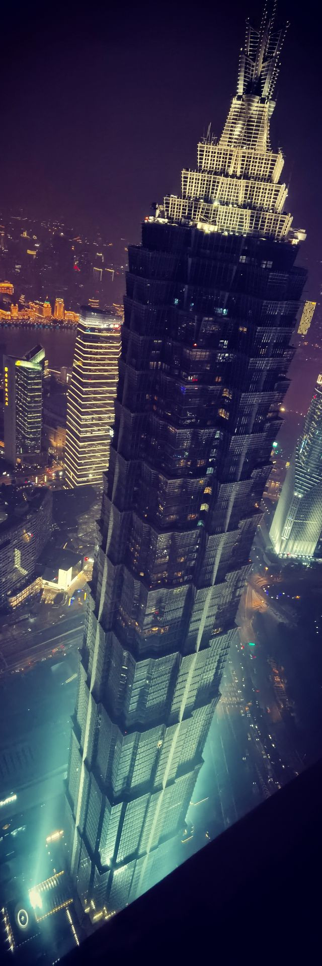 首先说景观的确是无敌了,我订的82层外滩_柏悦酒店上海打卡