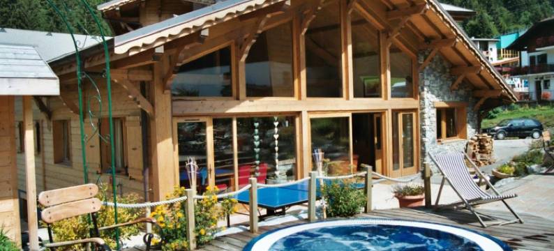 金币寒冷粉末小屋酒店(Hôtel et Chalet Au Coin du Feu Chilly Powder)图片