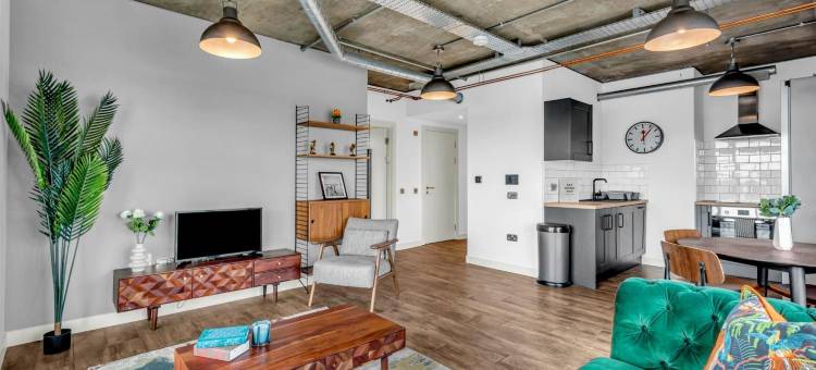 我的广场公寓温布利公园先进的一卧室公寓(MySquare State-of-the-Art 1 bedroom Apartments near Wembley Park)图片