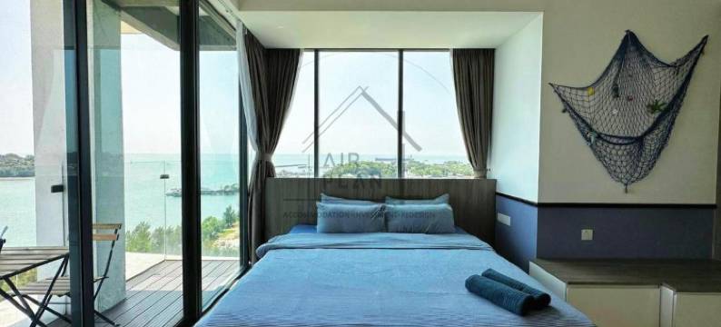 PD D'Wharf Duplex 3BR - Full Seaview (Up To 12 Pax)图片