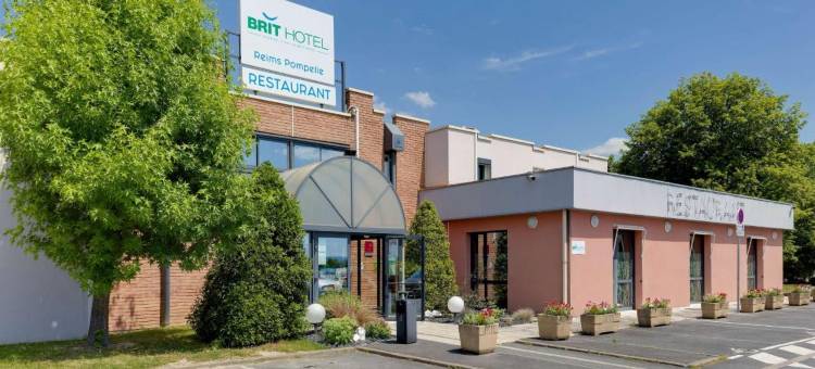 兰斯拉庞佩勒布里特酒店(Brit Hotel Reims la Pompelle)图片