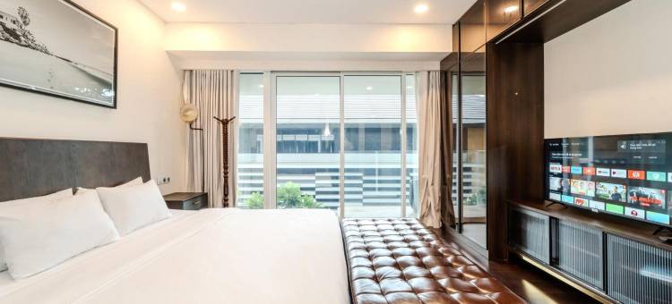 现代天空别墅 – 第三区市中心 – 免费泳池和健身房(1–4卧室)(Modern Sky Villas - Central District 3 - Free Pool and Gym  1-4BRs)图片