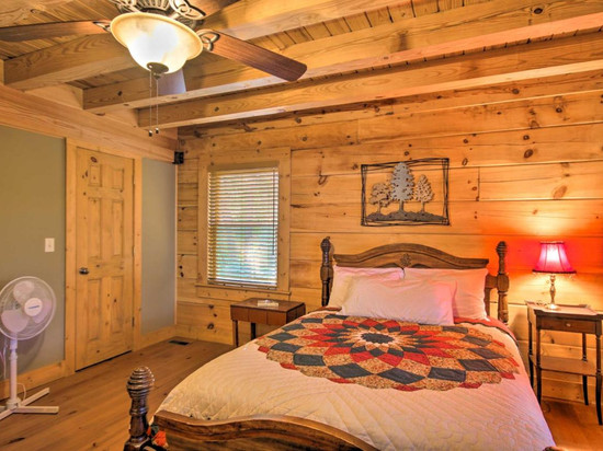 在斯特龙·瑟蒙德湖上的宁静的提格纳尔小屋!