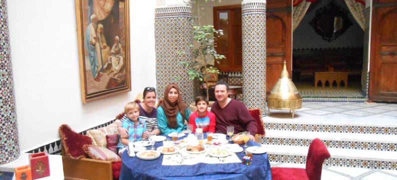 非斯博耶达布摩洛哥传统庭院住宅(Riad-Boutique Borj Dhab Fez)图片