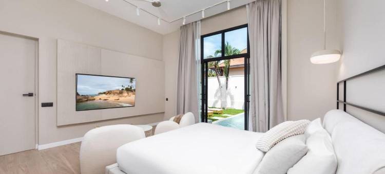 Villa Mios | 热门 Onyx Villas 全新两室私人泳池别墅(Villa Mios | Brand New 2 Bedroom Private Pool Villa in Popular Onyx Villas | 3 Min to Naiharn Beach)图片