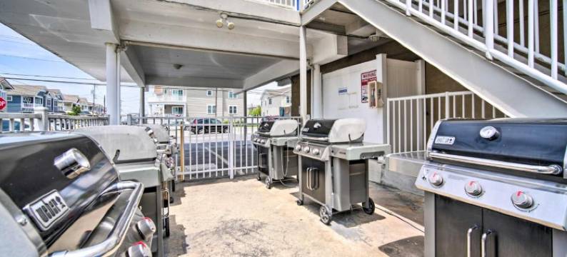 步行至怀尔德伍德海滩：海滨公寓 w/ 景观(Walk to Wildwood Beach Oceanfront Condo with View)图片