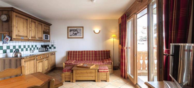 莱梅尼尔 - 蔓越莓村贝兰布拉俱乐部法义公寓式酒店(Belambra Clubs Résidence les Menuires - le Hameau des Airelles)图片