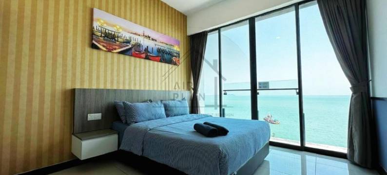 PD D'Wharf Duplex 3BR - Full Seaview (Up To 12 Pax)图片