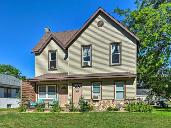 '蓝色避风港'沃特敦的乌鸦河度假屋!