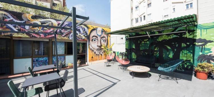 涂鸦不设限青年旅馆(No Limit Hostel Graffiti)图片