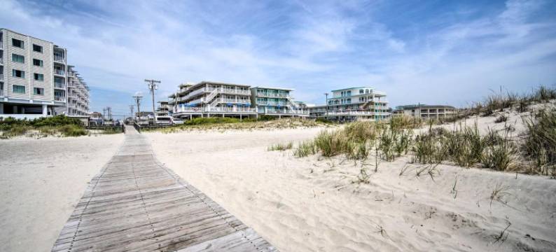 步行至怀尔德伍德海滩：海滨公寓 w/ 景观(Walk to Wildwood Beach Oceanfront Condo with View)图片