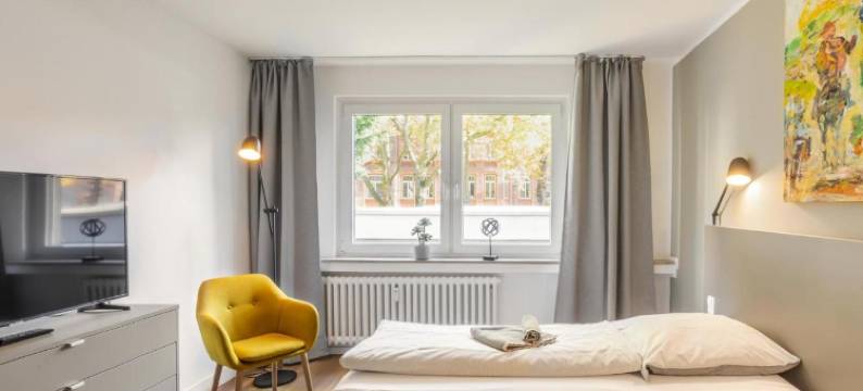 城市公园好运公寓酒店(Glück Auf Appartements am Stadtpark Duisburg)图片