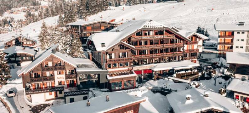 艾伯塔那酒店(Hôtel Alpina & Spa - Restaurant Oxalis)图片
