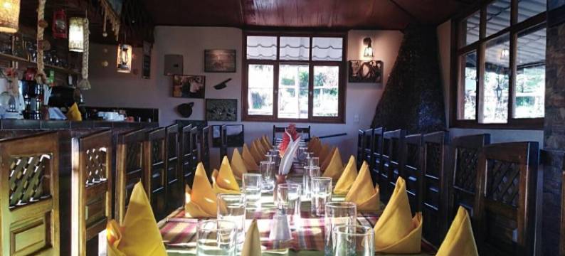 众火山路线的乡村屋(Ruta de Los Volcanes)图片