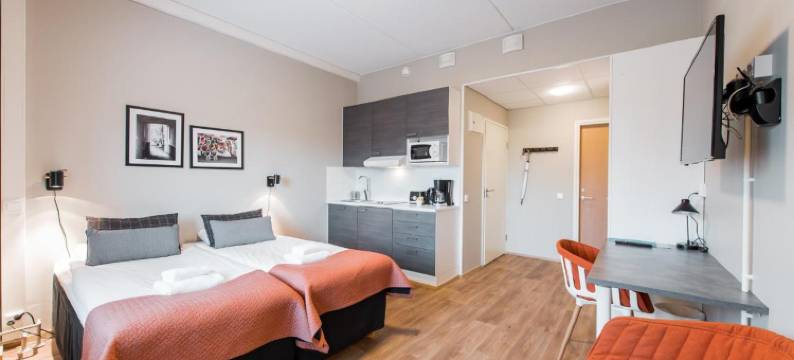 埃斯波勒帕瓦拉弗雷蒙酒店(Forenom Aparthotel Espoo Leppävaara)图片