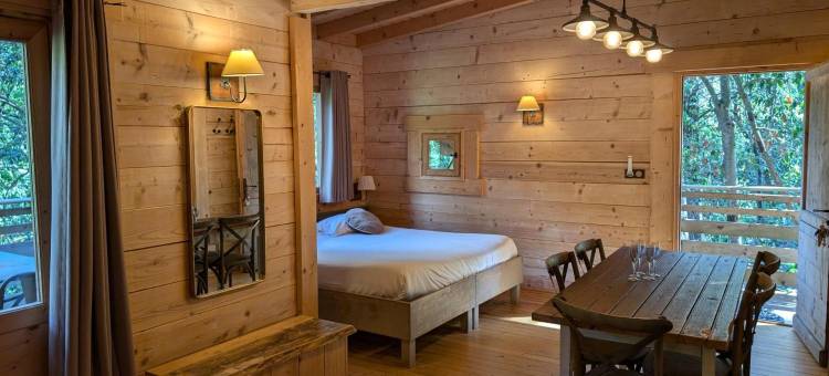 莱斯卡班内斯丹莱布瓦酒店(Les Cabanes Dans les Bois Logis Hôtel)图片