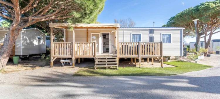 MOBILHOME SOLEIA MAR ESTANG SIBLU VILLAGE  - Front de mer Accès plage privé CLIM 2SDB Canet图片