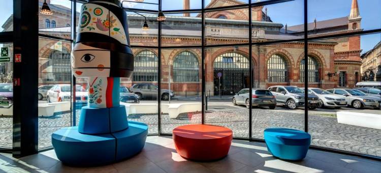 布达佩斯中央市场梅宁阁酒店(Meininger Budapest Great Market Hall)图片