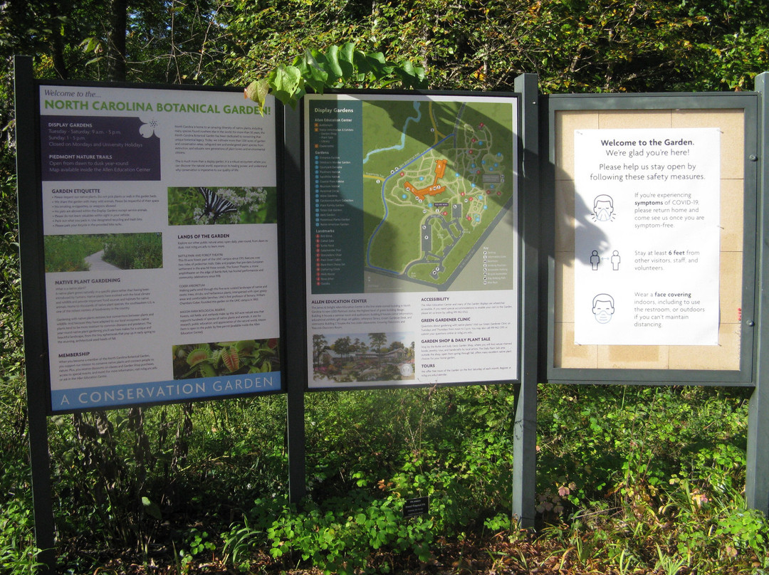 North Carolina Botanical Garden-教堂山必去景点
