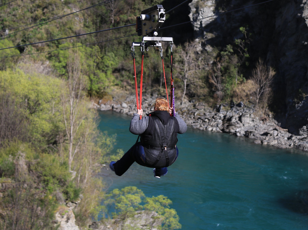Kawarau Zipride-皇后镇必去景点