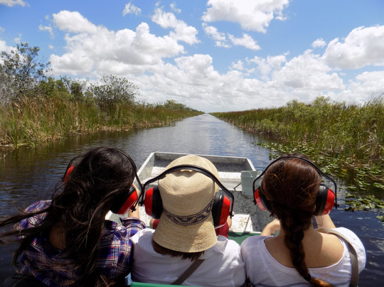 Florida Airboat Rides-庞帕诺比奇必去景点
