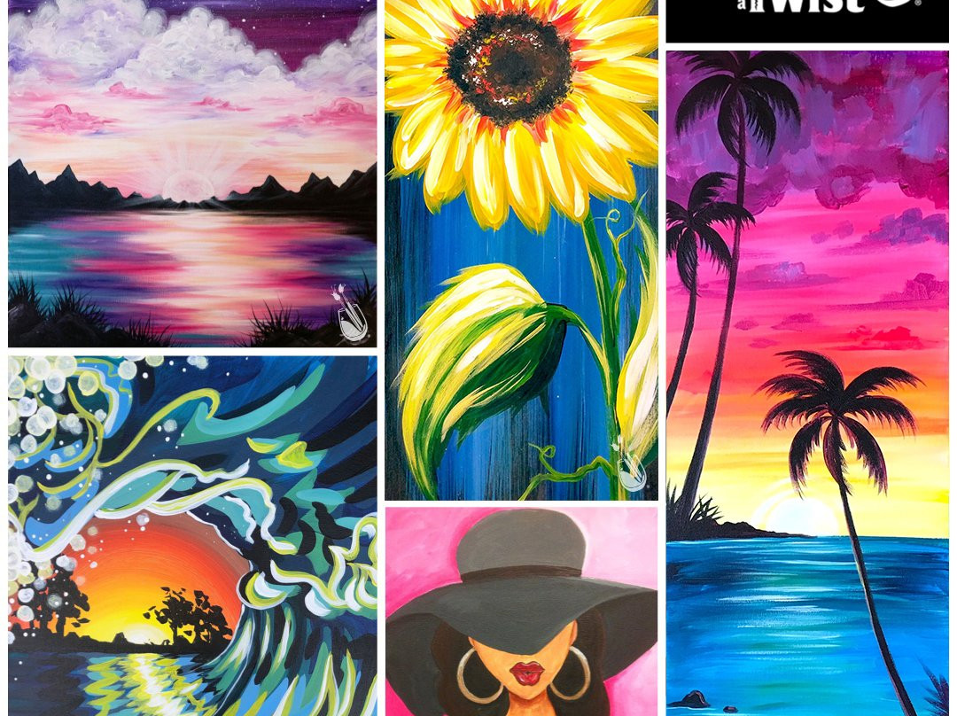 Painting with A Twist-伯明翰必去景点