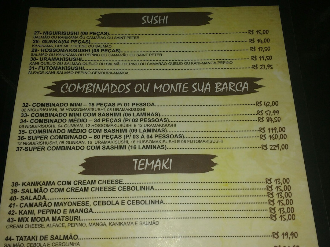 Conde餐馆和美食-Restaurante Matsuri