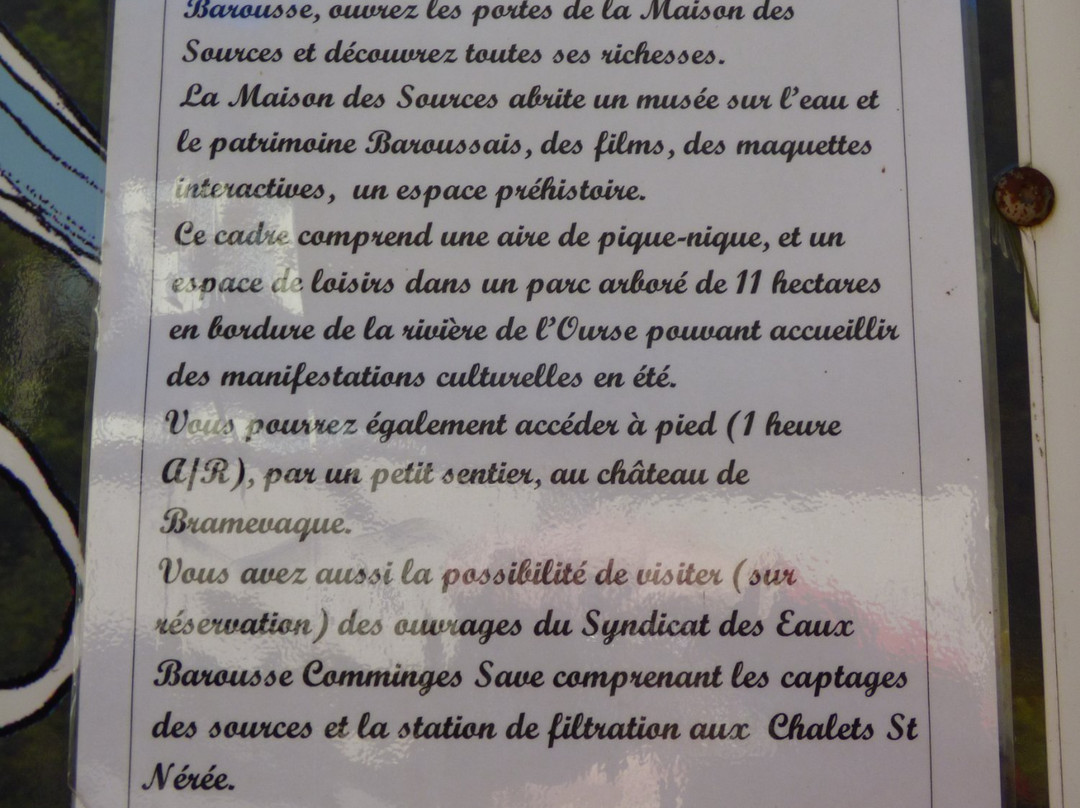 Maison des Sources-Mauleon Barousse必去景点