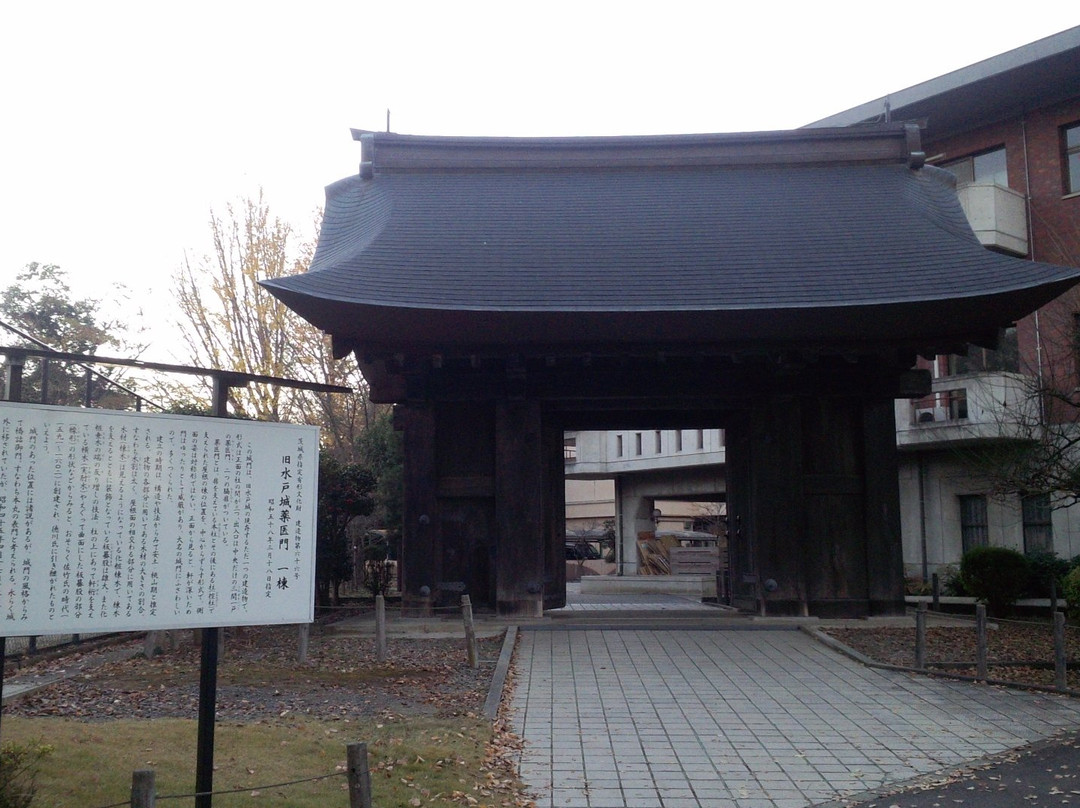 Old Mito Castle Yakui-mon Gate-水户市必去景点