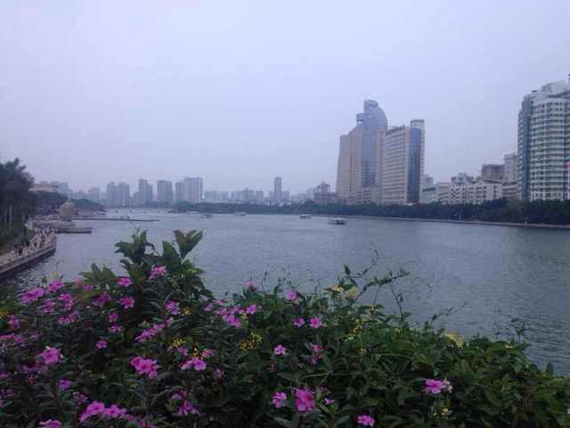 厦门白鹭洲公园景点图片