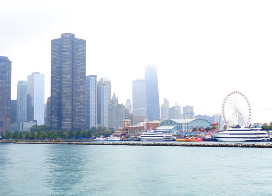Wendella观光船之旅-芝加哥必去景点