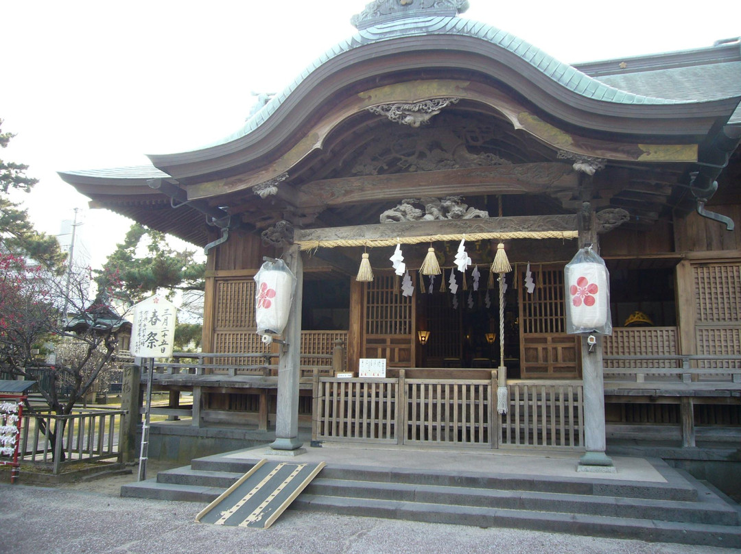 Shirokata Tenmangu Shrine-松江市必去景点