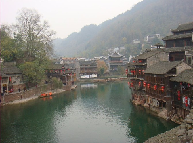 凤凰虹桥景点图片