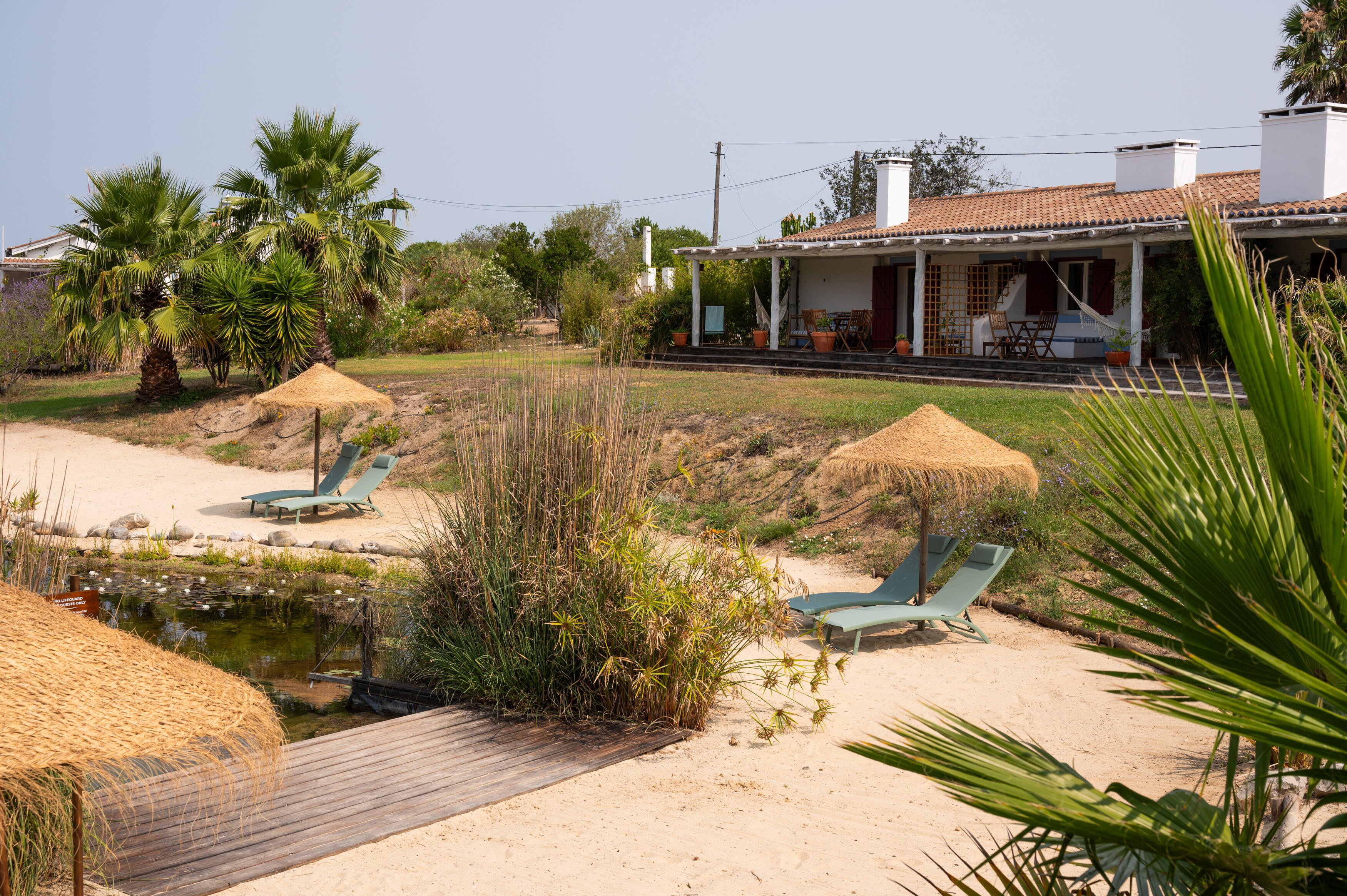 Nômade Melides Eco Lodge-泳池