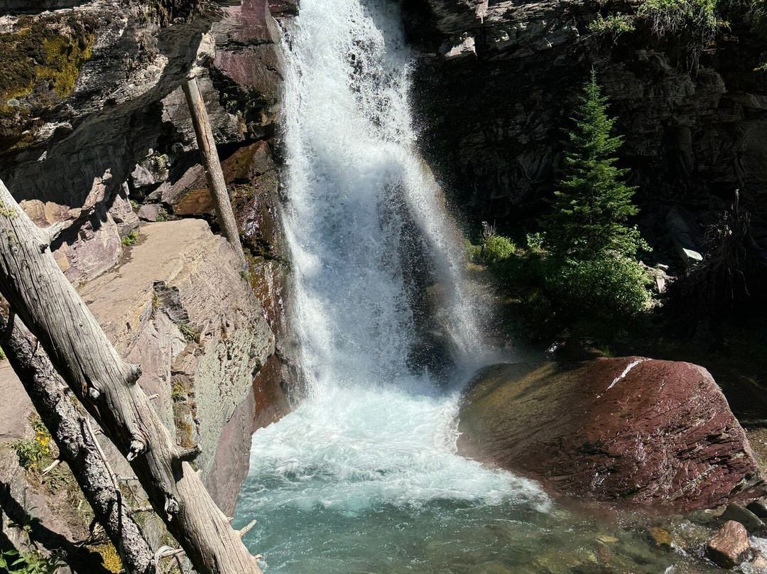 Baring Falls-冰河国家公园必去景点