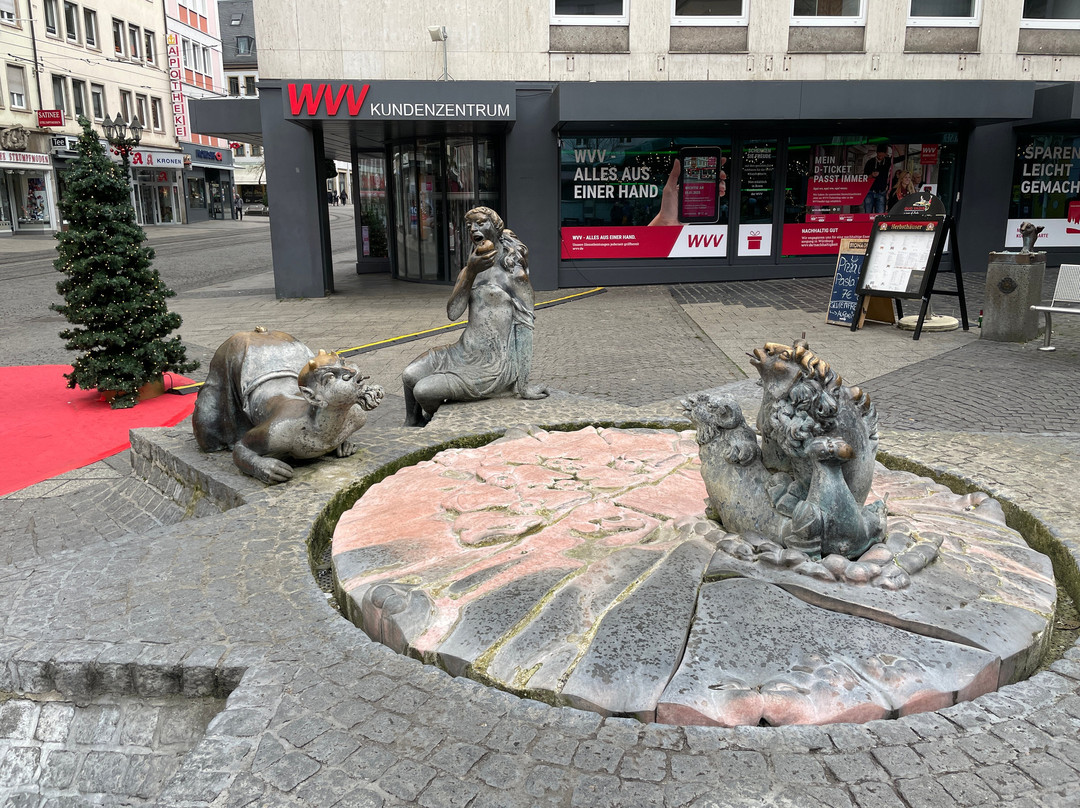 Brunnen am Sternplatz-维尔茨堡必去景点